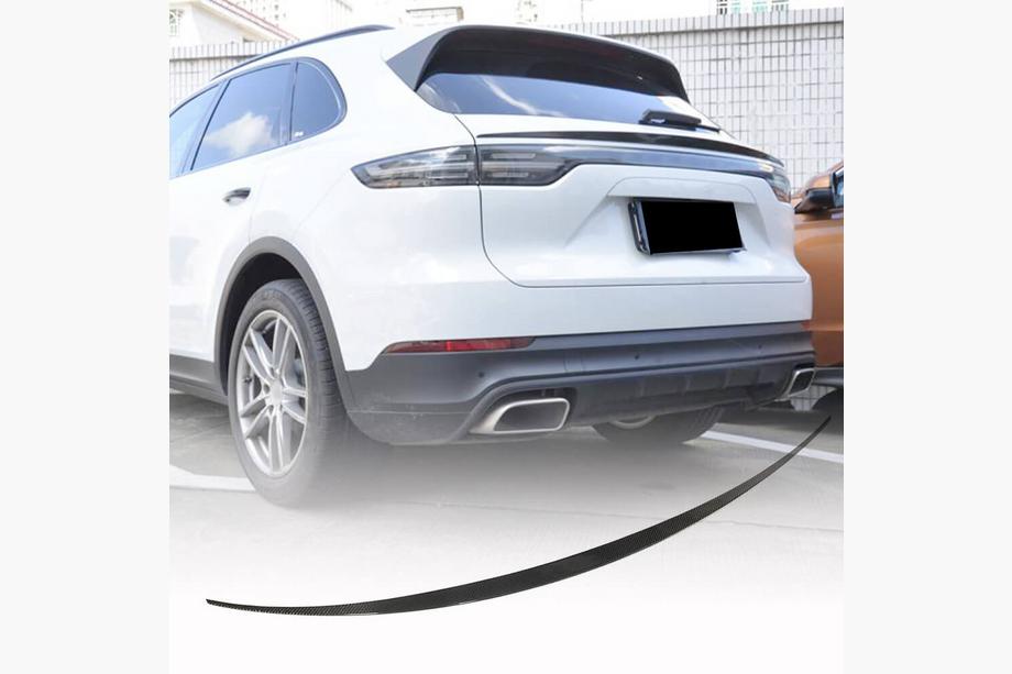 Porsche Cayenne 2018- гг. Нижний спойлер (Карбон) Image