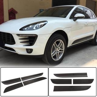 Молдинги дверей (2014-2021, Карбон) Porsche Macan 2014-2024 гг. фото 1