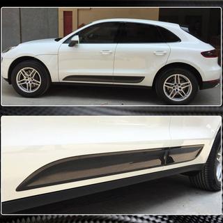 Молдинги дверей (2014-2021, Карбон) Porsche Macan 2014-2024 гг. фото 4
