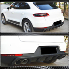 Porsche Macan 2014-2024 гг. Диффузор заднего бампера V1 (2014-2021, Карбон) фото 3