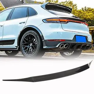 Нижний спойлер (2021+, Карбон) Porsche Macan 2014-2024 гг. фото 1