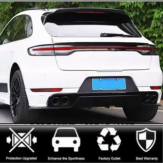 Нижний спойлер (2021+, Карбон) Porsche Macan 2014-2024 гг. фото 2