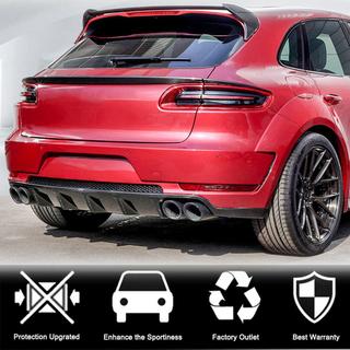 Нижний спойлер (2014-2018, Карбон) Porsche Macan 2014-2024 гг. фото 3