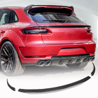 Porsche Macan 2014-2024 гг. Нижний спойлер (2014-2018, Пластик) фото 2