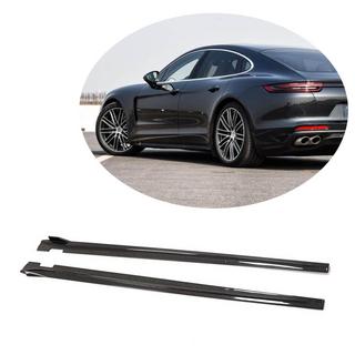 Боковые Пороги (2016-2020, Карбон) Porsche Panamera 2016-2023 гг. фото 1
