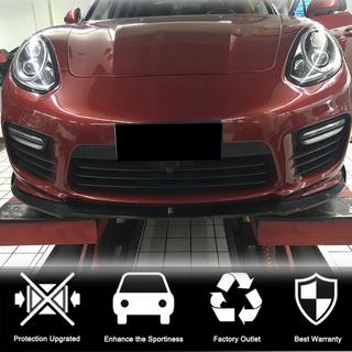 Передняя губа бампера V1 (для Turbo/Turbo S/GTS) Porsche Panamera 2009-2016 гг. фото 2