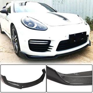 Передний бампер Лип V2 (для Turbo/Turbo S/GTS) Porsche Panamera 2009-2016 гг. фото 1