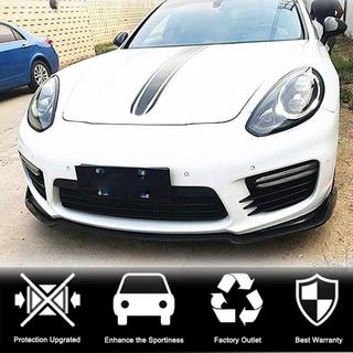 Передний бампер Лип V2 (для Turbo/Turbo S/GTS) Porsche Panamera 2009-2016 гг. фото 2