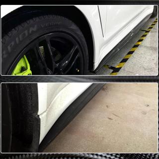 Боковые Пороги V1 (2009-2013, Карбон) Porsche Panamera 2009-2016 гг. фото 4
