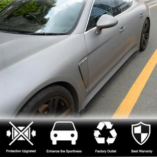 Боковые Пороги V2 (2009-2013, Карбон) Porsche Panamera 2009-2016 гг. фото 2