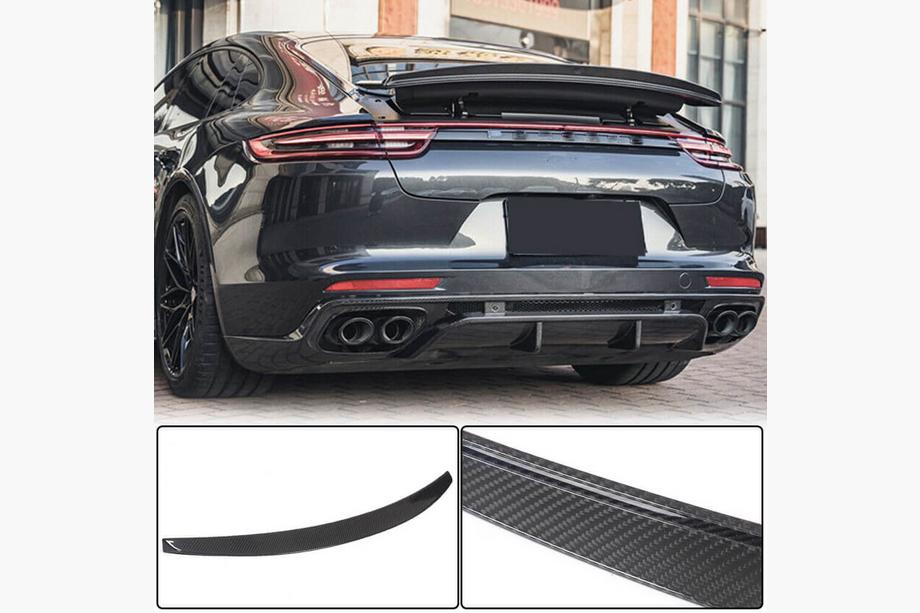 Porsche Panamera 2016-2023 гг. Спойлер (2016-2020, Карбон) Image