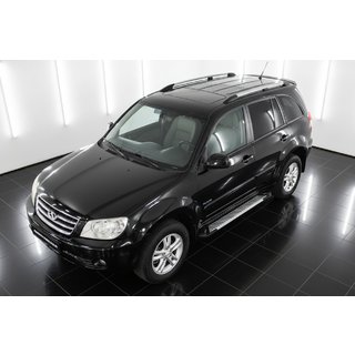 Боковые Подножки Line-Type (2 шт., Алюминиевый Профиль) Chery Tiggo 1 2005-2016 гг. фото 1