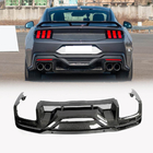 Ford Mustang 2024- гг. Диффузор Заднего Бампера (Карбон) фото 1