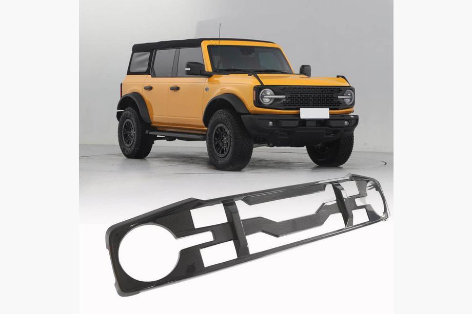 Ford Bronco 2021- гг. Решетка Радиатора V1 (Карбон) Image