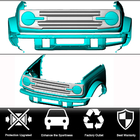 Ford Bronco 2021- гг. Решетка Радиатора V2 (Карбон) фото 2