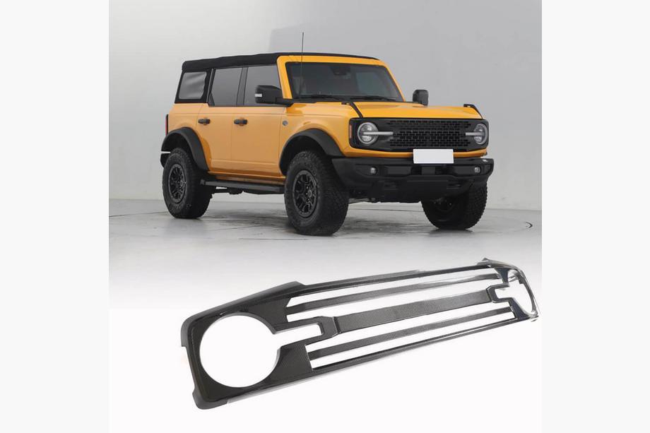 Ford Bronco 2021- гг. Решетка Радиатора V2 (Карбон) Image