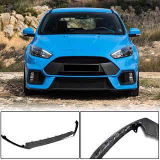 Передний бампер Лип спойлер (для RS 2015-2017, Карбон) Ford Focus III 2011-2017 гг. фото 1