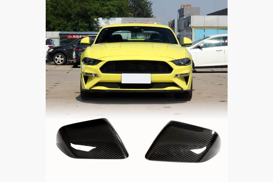 Ford Mustang 2024- гг. Накладки на Зеркала (Карбон) Image