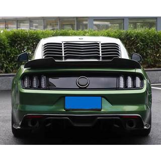 Спойлер V7 (Карбон) Ford Mustang 2015-2023 гг. фото 4