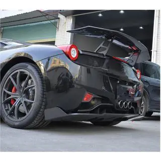 Спойлер V1 (2011-2013, Карбон) Ferrari 458 Italia 2009-2015 гг. фото 4