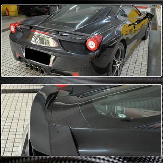Спойлер V2 (2011-2013, Карбон) Ferrari 458 Italia 2009-2015 гг. фото 4
