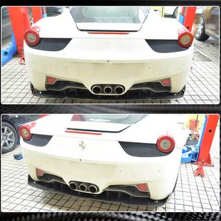 Спойлер V3 (2011-2013, Карбон) Ferrari 458 Italia 2009-2015 гг. фото 4