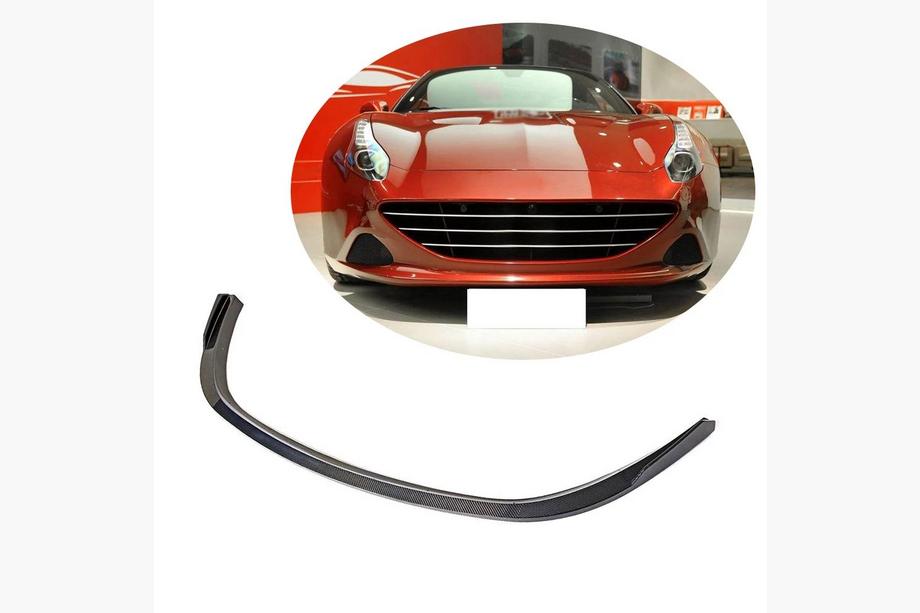 Ferrari California 2008-2017 гг. Накладка на передний бампер Lip (2015-2018, Карбон) Фото 1