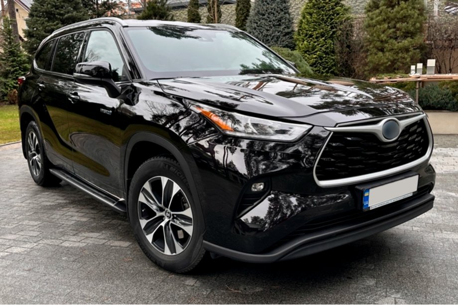 Toyota Highlander 2019- гг. Боковые Подножки OEM (2024+, 2 шт., Алюминий) Фото 8