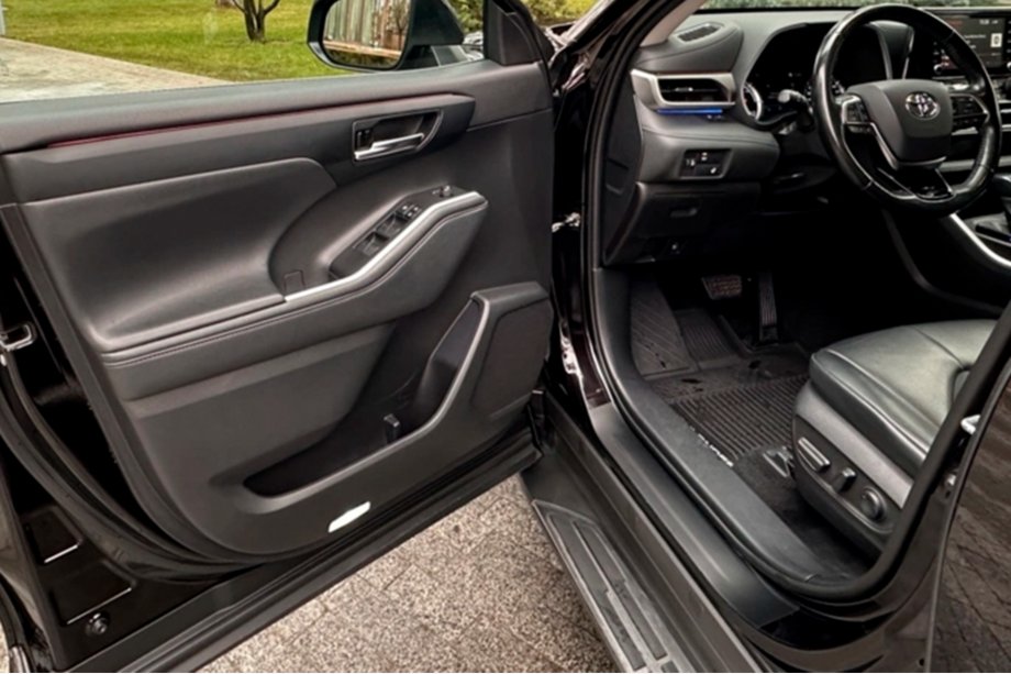 Toyota Highlander 2019- гг. Боковые Подножки OEM (2024+, 2 шт., Алюминий) Фото 9