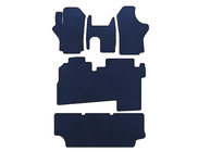 Hyundai H200, H1, Starex 1998-2007 гг. Коврики EVA (2004-2007, 3 ряда, 8-местный, Синий) фото 1