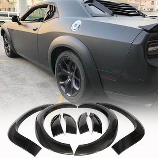 Накладки на арки (2015-2019, Карбон) Dodge Challenger 2008-2023 гг. фото 1