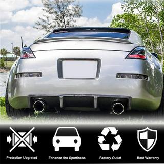 Диффузор заднего бампера (2003-2009, Карбон) Nissan 350Z 2002-2009 гг. фото 3