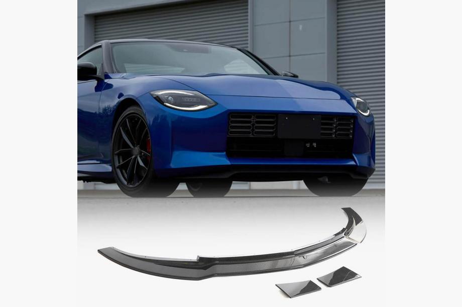 Nissan 400Z 2022- гг. Передний Бампер Лип Спойлер (Карбон) Image