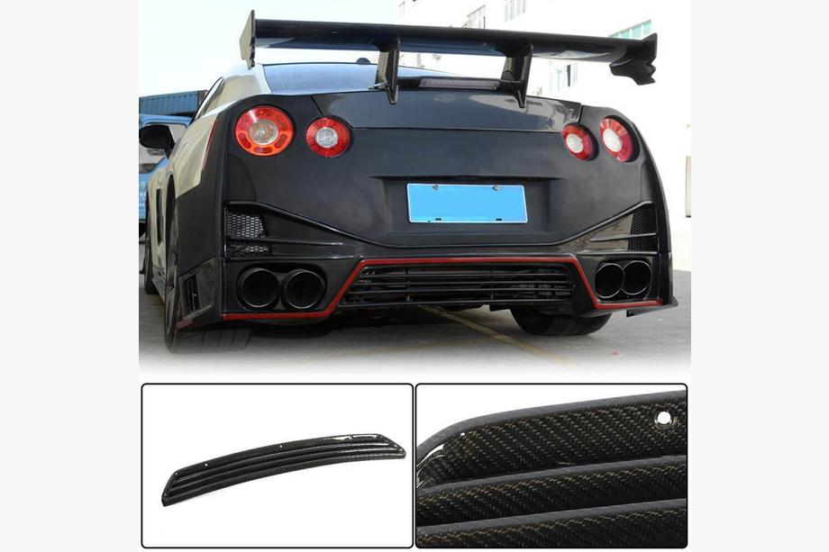 Nissan GT-R 2008-2025 гг. Диффузор заднего бампера (2009-2015, Карбон) Image