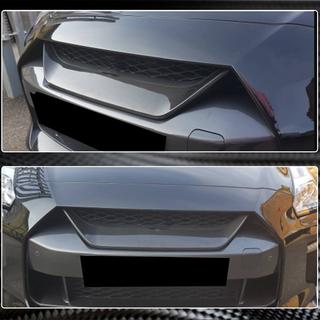 Накладка на решетку радиатора (2017-2019, Карбон) Nissan GT-R 2008-2025 гг. фото 4