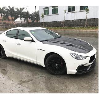 Капот (2014-2020, Карбон) Maserati Ghibli 2013-2023 гг. фото 3
