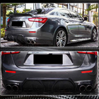 Maserati Ghibli 2013-2023 гг. Диффузор заднего бампера (для Base/S/S Q4 2014-2017, Карбон) фото 5