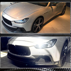 Maserati Ghibli 2013-2023 гг. Карбоновые Накладки на Передний Бампер (для Base/S/S Q4 2013-2017) фото 3
