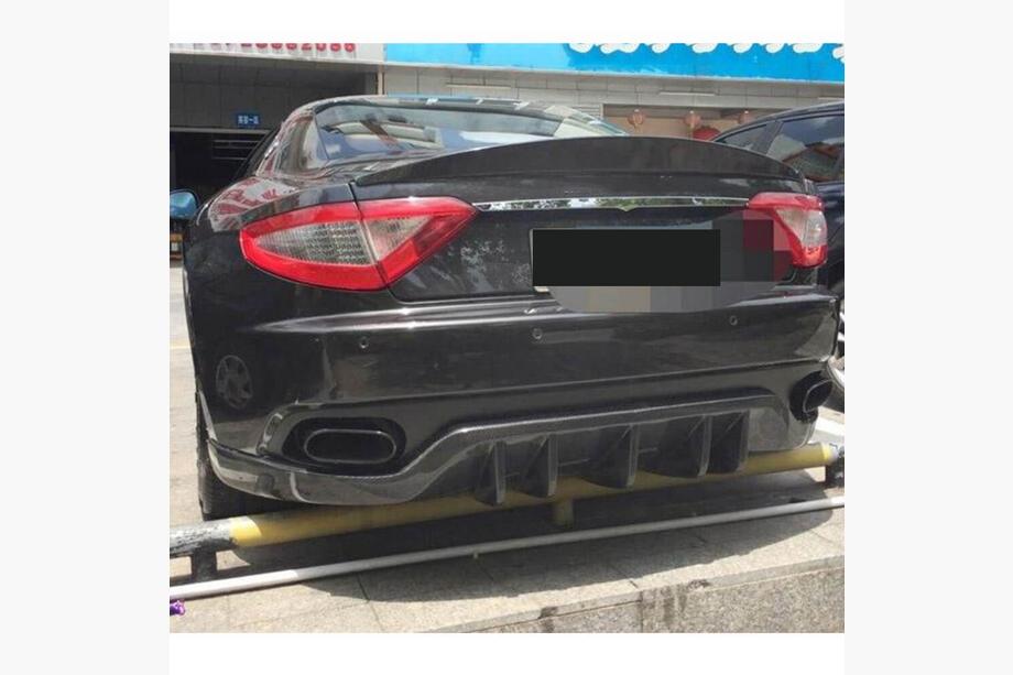 Maserati GranTurismo 2007-2019 гг. Диффузор заднего бампера (2007-2013, Карбон) Фото 2