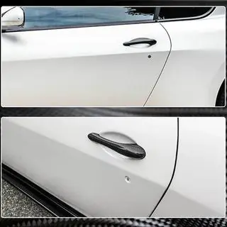 Накладки на дверные ручки Карбон Maserati GranTurismo 2007-2019 гг. фото 4