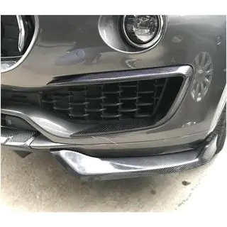 Карбоновые флапсы переднего бампера (для Base/S) Maserati Levante 2016- гг. фото 2