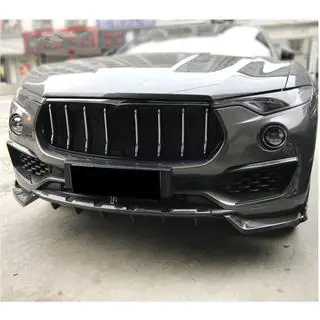 Карбоновые флапсы переднего бампера (для Base/S) Maserati Levante 2016- гг. фото 3