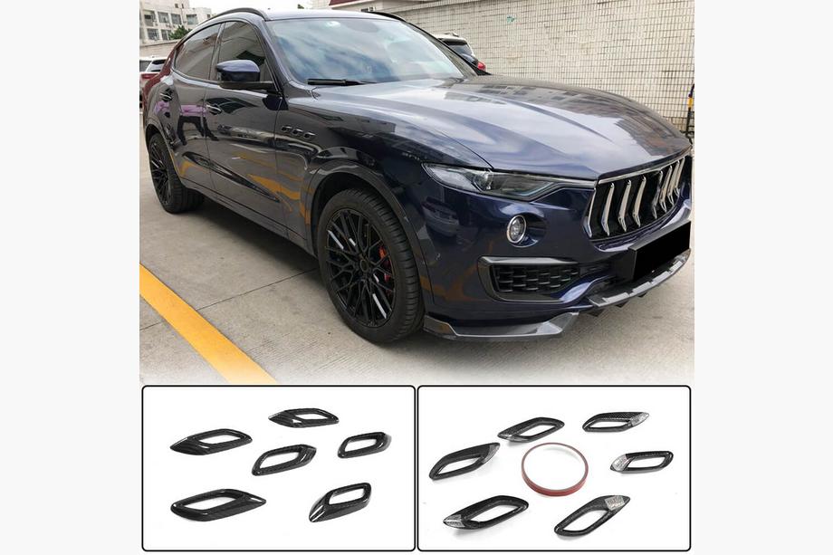 Maserati Levante 2016- гг. Накладки на передние крылья (Карбон) Image