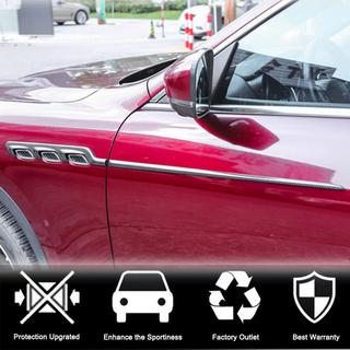 Боковые накладки на пороги (Карбон) Maserati Levante 2016- гг. фото 3