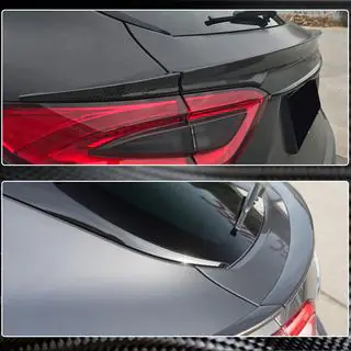 Нижний спойлер V1 (Карбон) Maserati Levante 2016- гг. фото 4