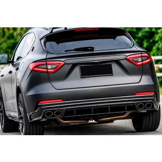 Нижний спойлер V1 (Карбон) Maserati Levante 2016- гг. фото 1