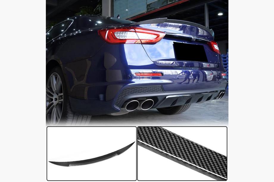 Maserati Quattroporte 2013-2023 гг. Спойлер V3 (Карбон) Image