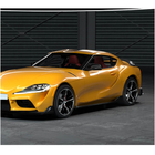 Toyota Supra 2019- гг. Боковые пороги (Карбон) фото 4