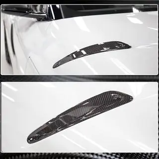 Накладки на капот (карбон) Toyota Supra 2019- гг. фото 4