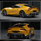 Toyota Supra 2019- гг. Спойлер V2 (Карбон) фото 4